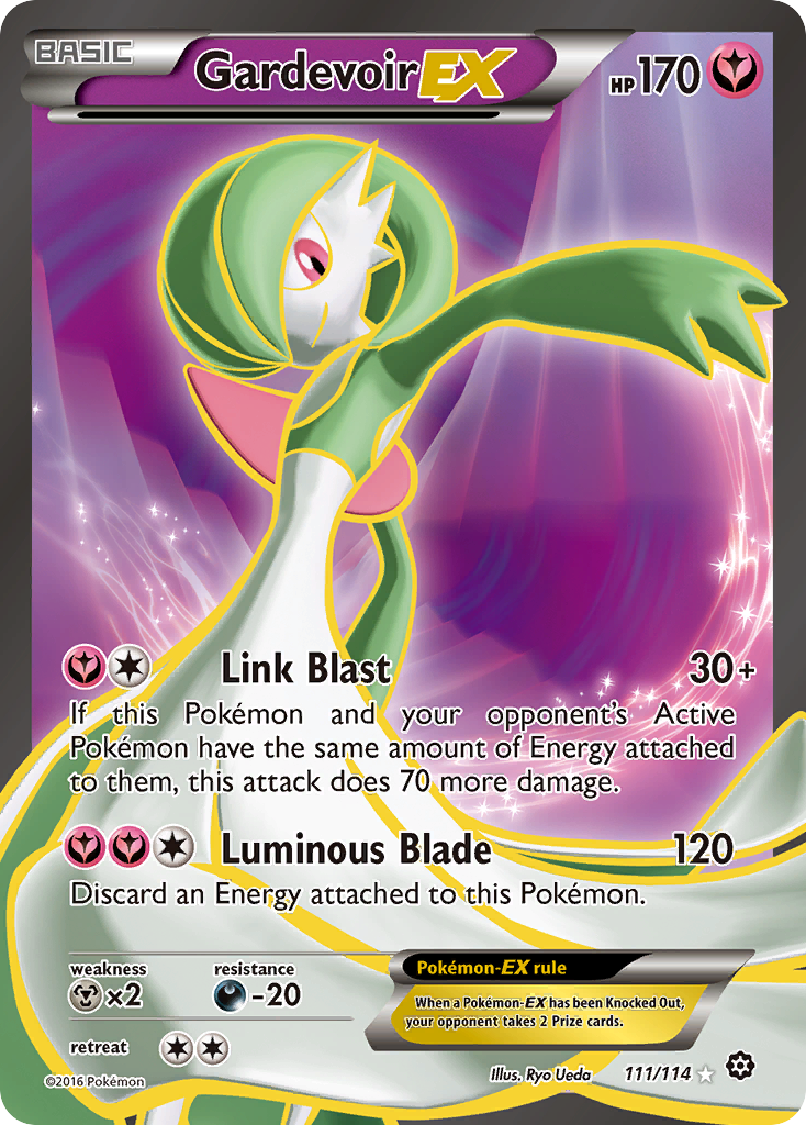 Gardevoir EX (111/114) [XY: Steam Siege] - Comfy Hobbies