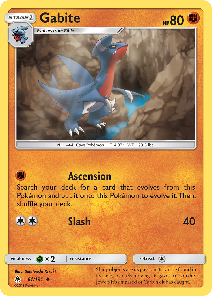 Gabite (61/131) [Sun & Moon: Forbidden Light] - Comfy Hobbies