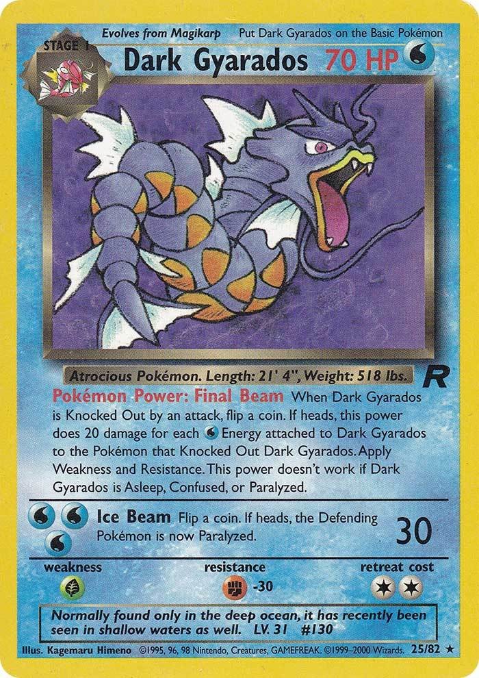 Dark Gyarados (25/82) [Team Rocket Unlimited] - Comfy Hobbies