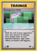 Transparent Walls (125/132) [Gym Challenge 1st Edition] - Comfy Hobbies