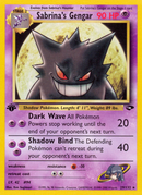 Sabrina's Gengar (29/132) [Gym Challenge 1st Edition] - Comfy Hobbies