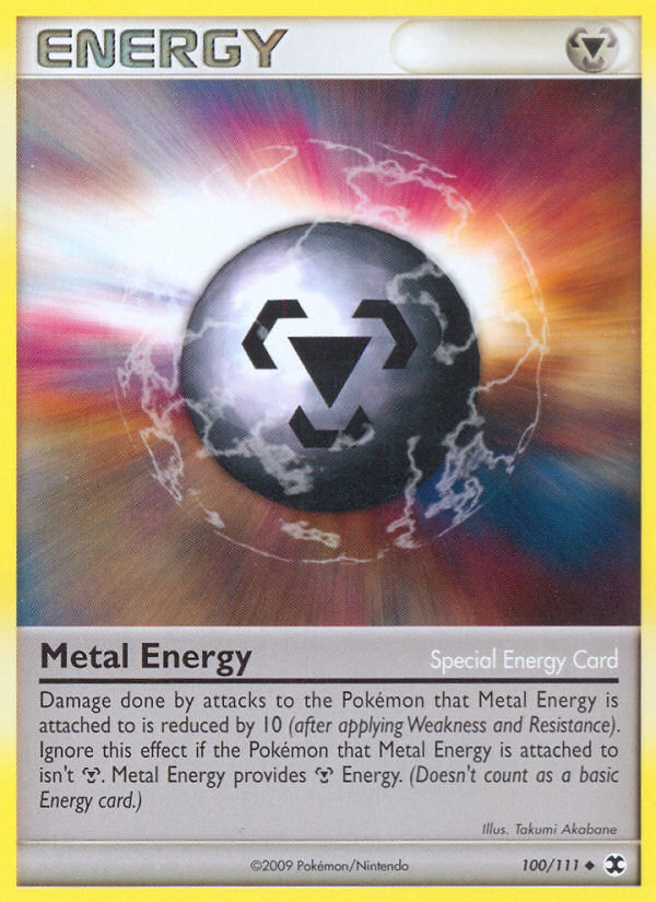 Metal Energy (100/111) [Platinum: Rising Rivals] - Comfy Hobbies