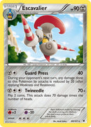 Escavalier (80/101) (Cracked Ice Holo) (Theme Deck Exclusive) [Black & White: Noble Victories] - Comfy Hobbies