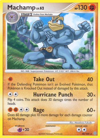 Machamp (20/100) [Diamond & Pearl: Stormfront] - Comfy Hobbies