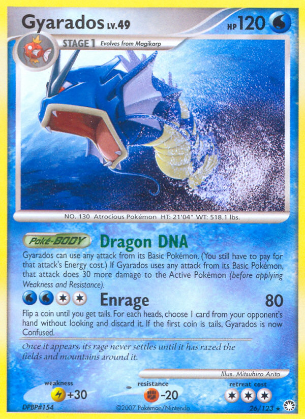 Gyarados (26/123) [Diamond & Pearl: Mysterious Treasures] - Comfy Hobbies