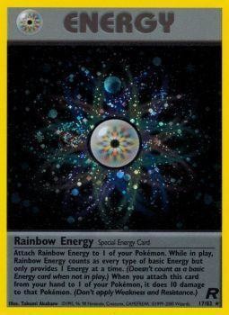 Rainbow Energy (17/82) [Team Rocket Unlimited] - Comfy Hobbies