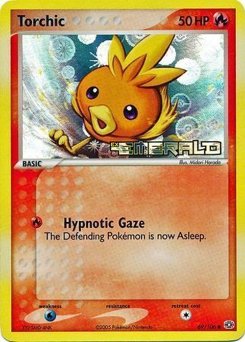 Torchic (69/106) (Stamped) [EX: Emerald] - Comfy Hobbies