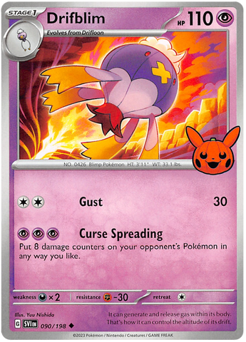 Drifblim (090/198) [Trick or Trade 2023] - Comfy Hobbies