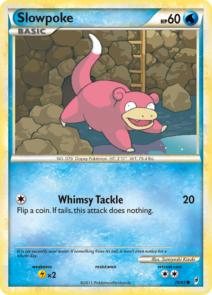 Slowpoke (70/95) [HeartGold & SoulSilver: Call of Legends] - Comfy Hobbies