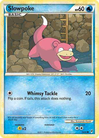 Slowpoke (70/95) [HeartGold & SoulSilver: Call of Legends] - Comfy Hobbies