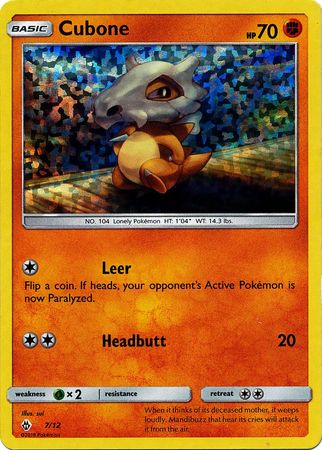 Cubone (7/12) [McDonald's Promos: 2018 Collection] - Comfy Hobbies