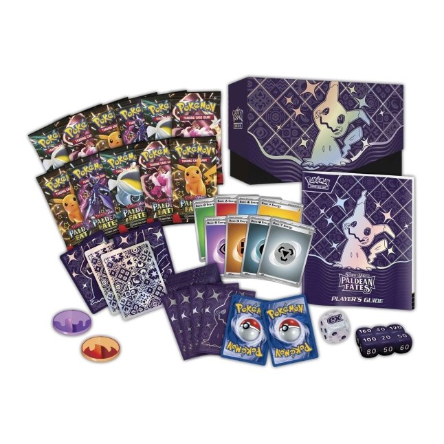 Scarlet & Violet: Paldean Fates - Elite Trainer Box (Pokemon Center Exclusive) - Comfy Hobbies