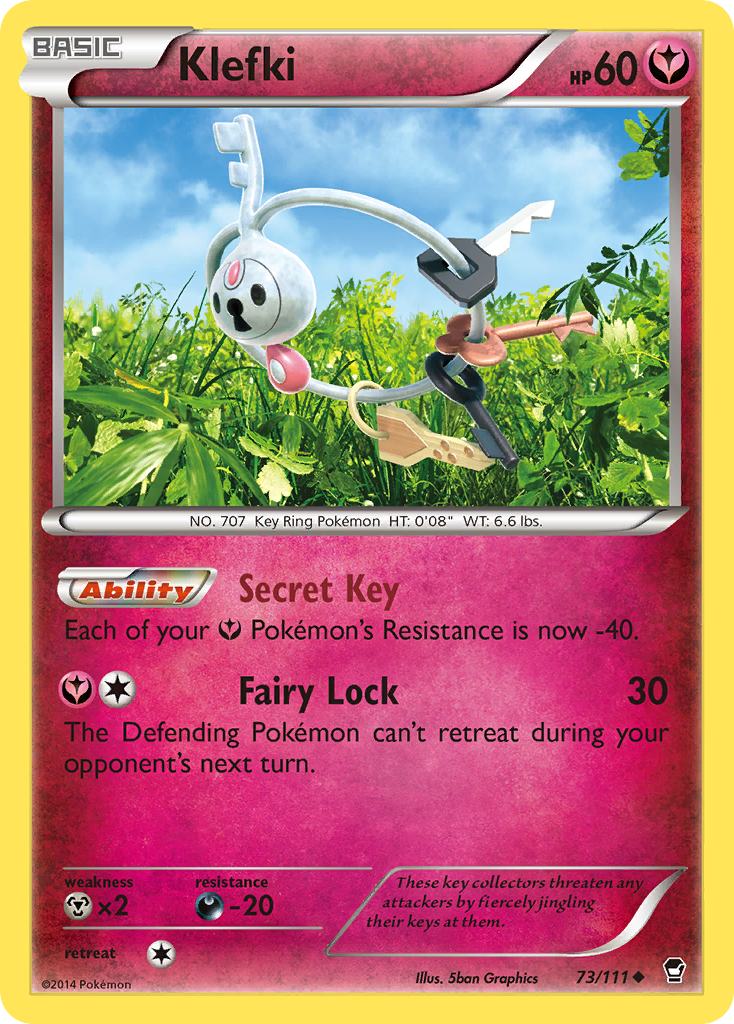 Klefki (73/111) [XY: Furious Fists] - Comfy Hobbies