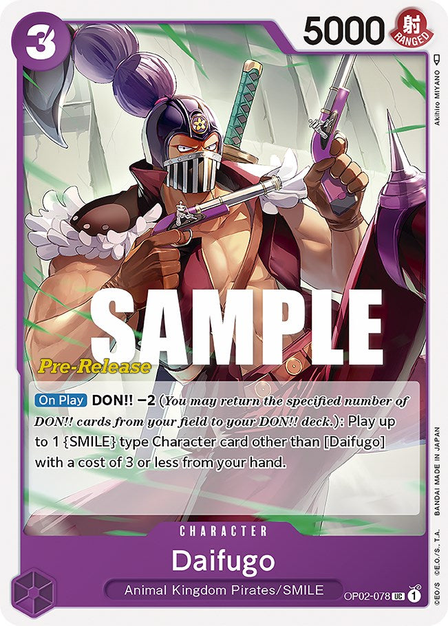 Daifugo [Paramount War Pre-Release Cards] - Comfy Hobbies