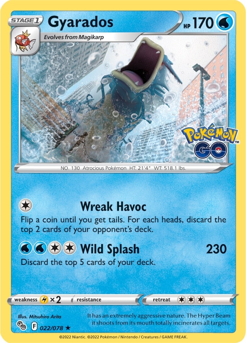Gyarados (022/078) [Pokémon GO] - Comfy Hobbies