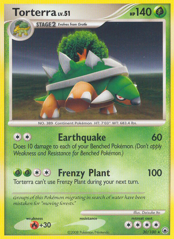 Torterra (30/100) [Diamond & Pearl: Majestic Dawn] - Comfy Hobbies