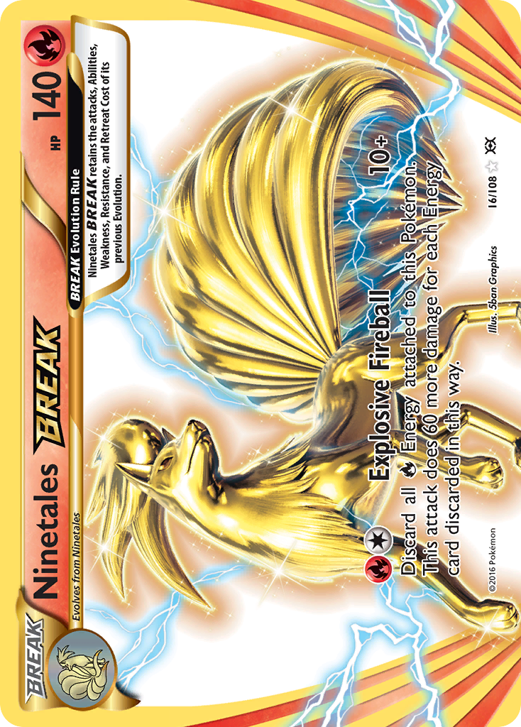 Ninetales BREAK (16/108) [XY: Evolutions] - Comfy Hobbies