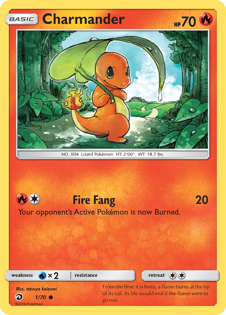 Charmander (1/70) [Sun & Moon: Dragon Majesty] - Comfy Hobbies