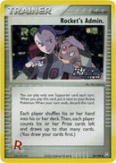 Rocket's Admin. (86/109) (Stamped) [EX: Team Rocket Returns] - Comfy Hobbies