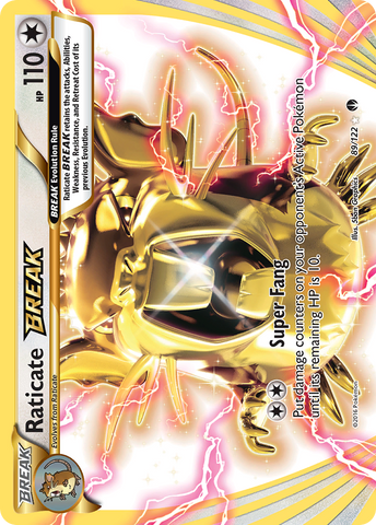 Raticate BREAK (89/122) [XY: BREAKpoint] - Comfy Hobbies