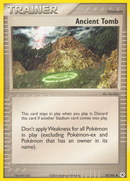 Ancient Tomb (87/101) [EX: Hidden Legends] - Comfy Hobbies