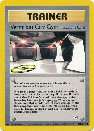 Vermilion City Gym (120/132) [Gym Heroes Unlimited] - Comfy Hobbies