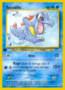 Totodile (80/111) [Neo Genesis 1st Edition] - Comfy Hobbies