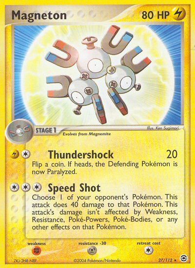 Magneton (27/112) [EX: FireRed & LeafGreen] - Comfy Hobbies
