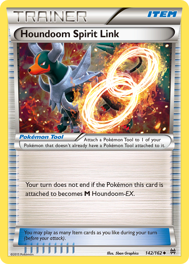 Houndoom Spirit Link (142/162) [XY: BREAKthrough] - Comfy Hobbies