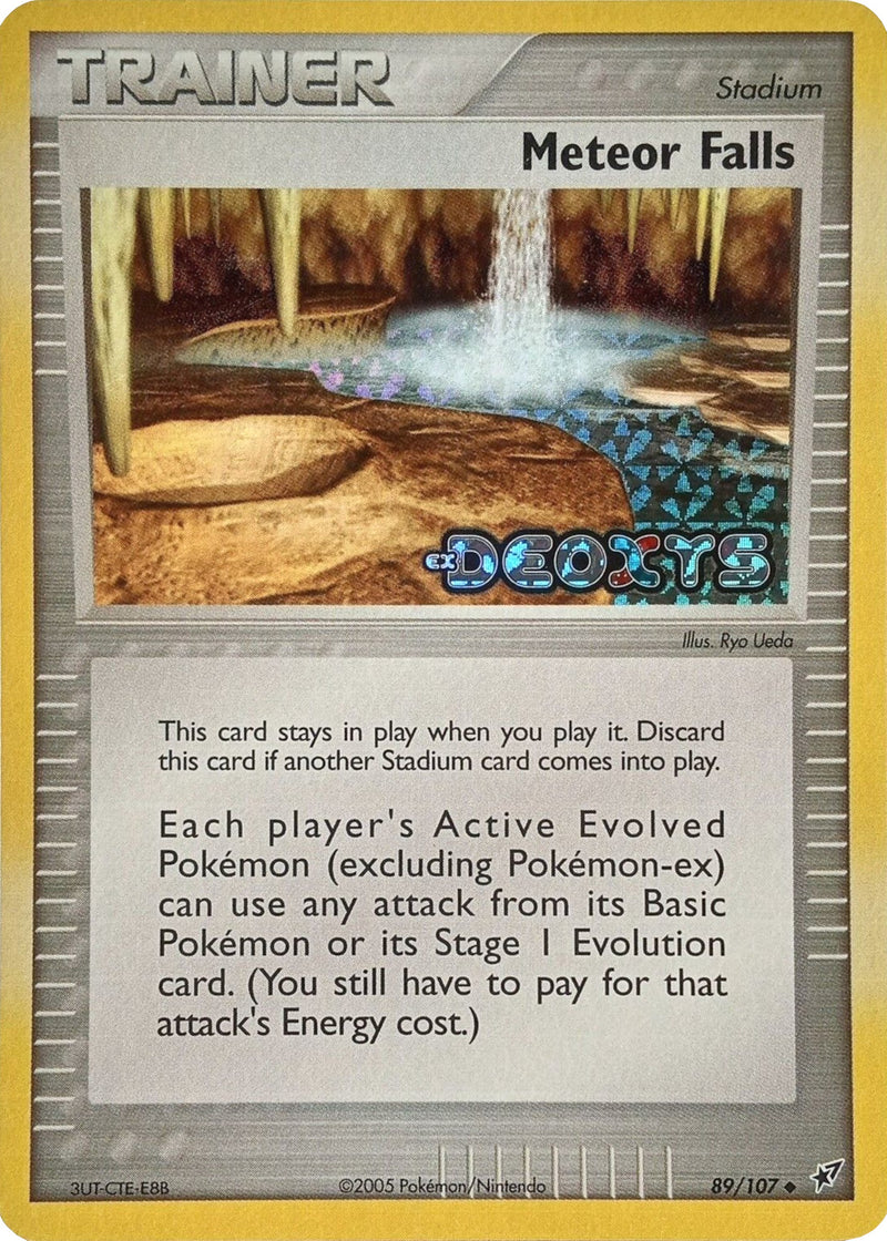 Meteor Falls (89/107) (Stamped) [EX: Deoxys] - Comfy Hobbies