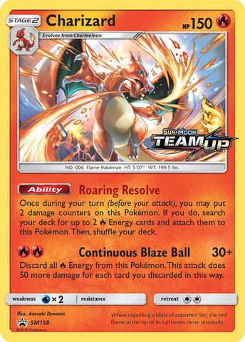 Charizard (SM158) [Sun & Moon: Black Star Promos] - Comfy Hobbies