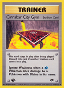 Cinnabar City Gym (113/132) [Gym Challenge 1st Edition] - Comfy Hobbies