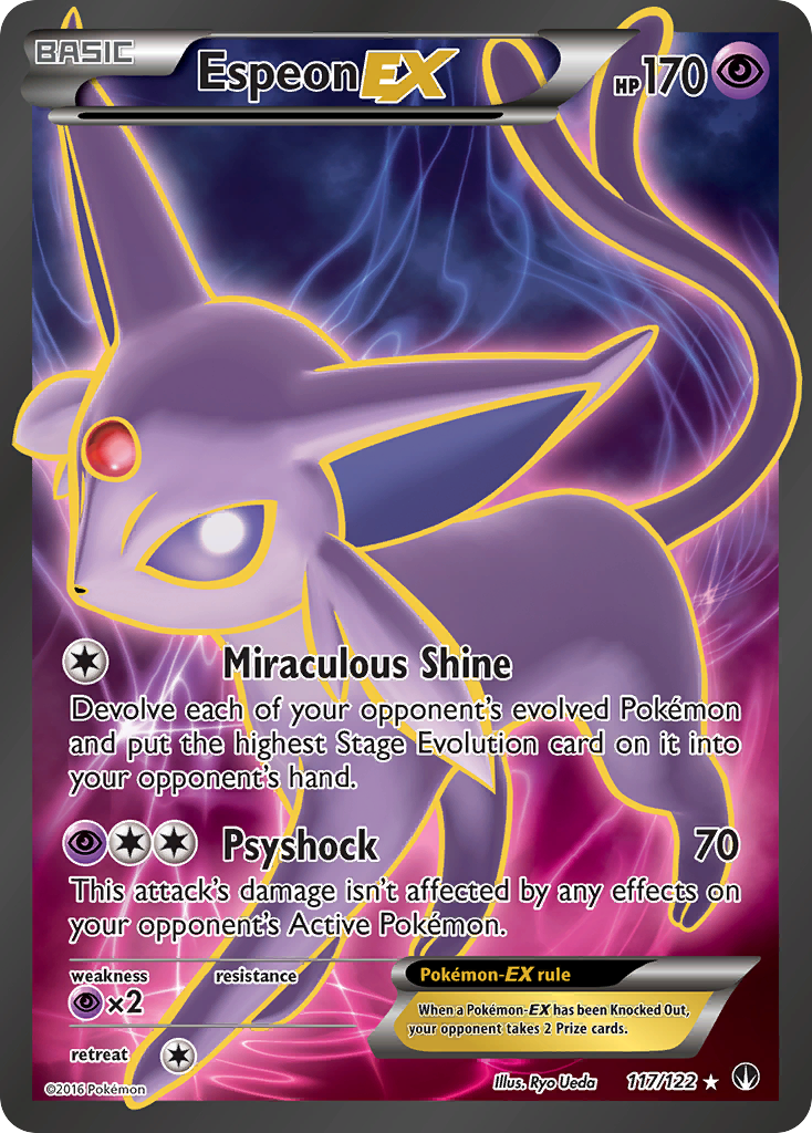 Espeon EX (117/122) [XY: BREAKpoint] - Comfy Hobbies