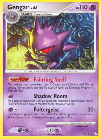 Gengar (18/100) [Diamond & Pearl: Stormfront] - Comfy Hobbies