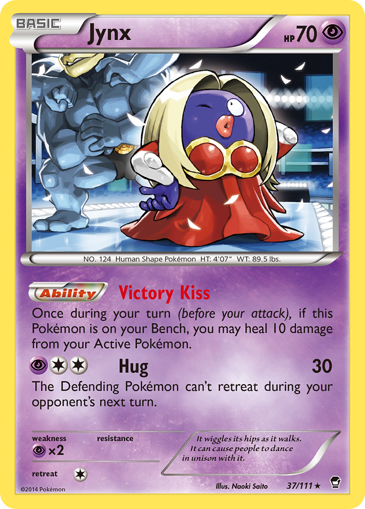 Jynx (37/111) [XY: Furious Fists] - Comfy Hobbies