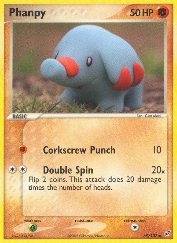 Phanpy (69/107) [EX: Deoxys] - Comfy Hobbies