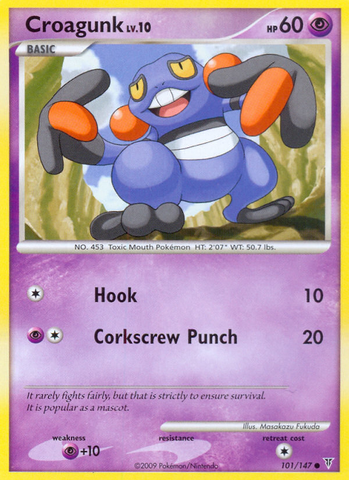 Croagunk (101/147) [Platinum: Supreme Victors] - Comfy Hobbies