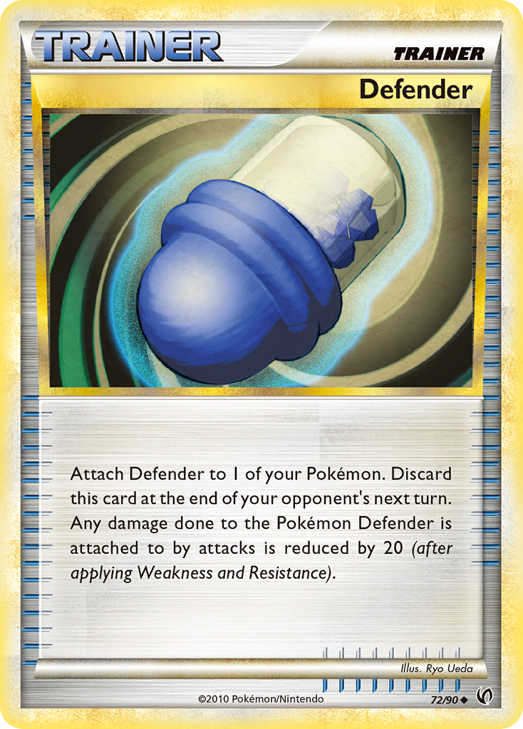 Defender (72/90) [HeartGold & SoulSilver: Undaunted] - Comfy Hobbies