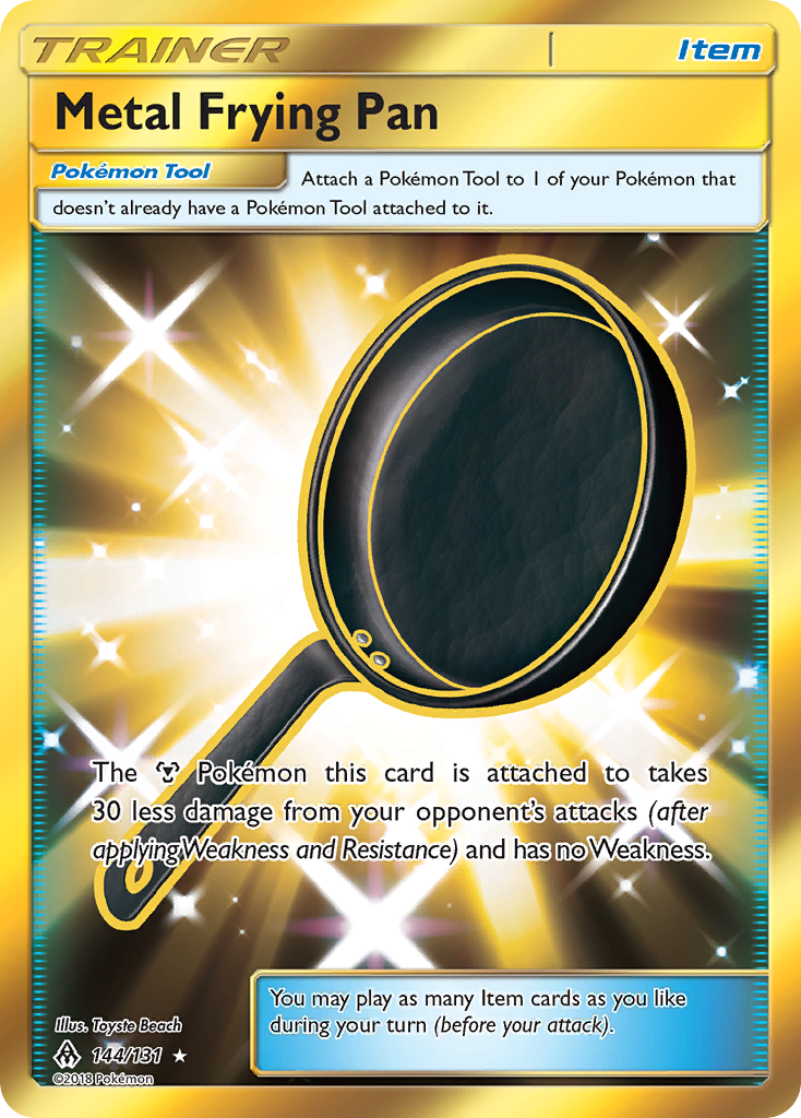 Metal Frying Pan (144/131) [Sun & Moon: Forbidden Light] - Comfy Hobbies