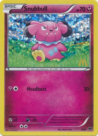 Snubbull (8/12) [McDonald's Promos: 2014 Collection] - Comfy Hobbies