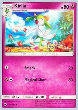Kirlia (92/147) (Infinite Force - Diego Cassiraga) [World Championships 2017] - Comfy Hobbies