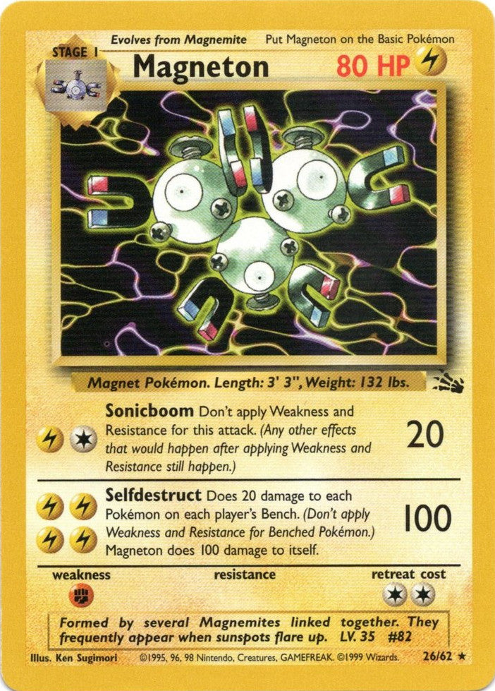 Magneton (26/62) [Fossil Unlimited] - Comfy Hobbies