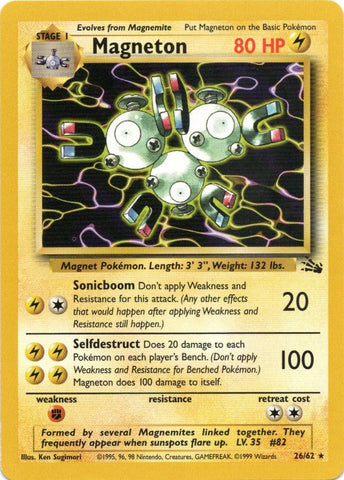 Magneton (26/62) [Fossil Unlimited] - Comfy Hobbies