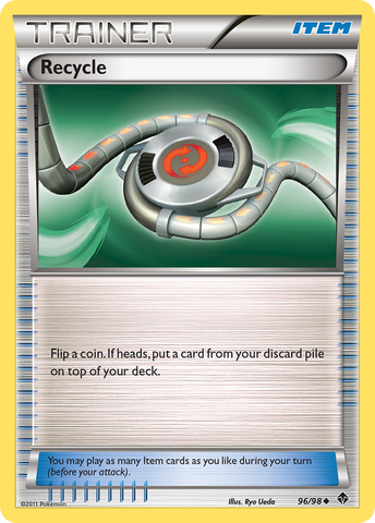 Recycle (96/98) [Black & White: Emerging Powers] - Comfy Hobbies