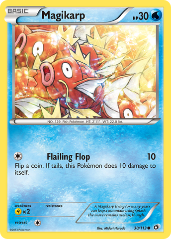 Magikarp (30/113) [Black & White: Legendary Treasures] - Comfy Hobbies