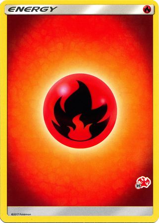 Fire Energy (Charizard Stamp #35) [Battle Academy 2020] - Comfy Hobbies