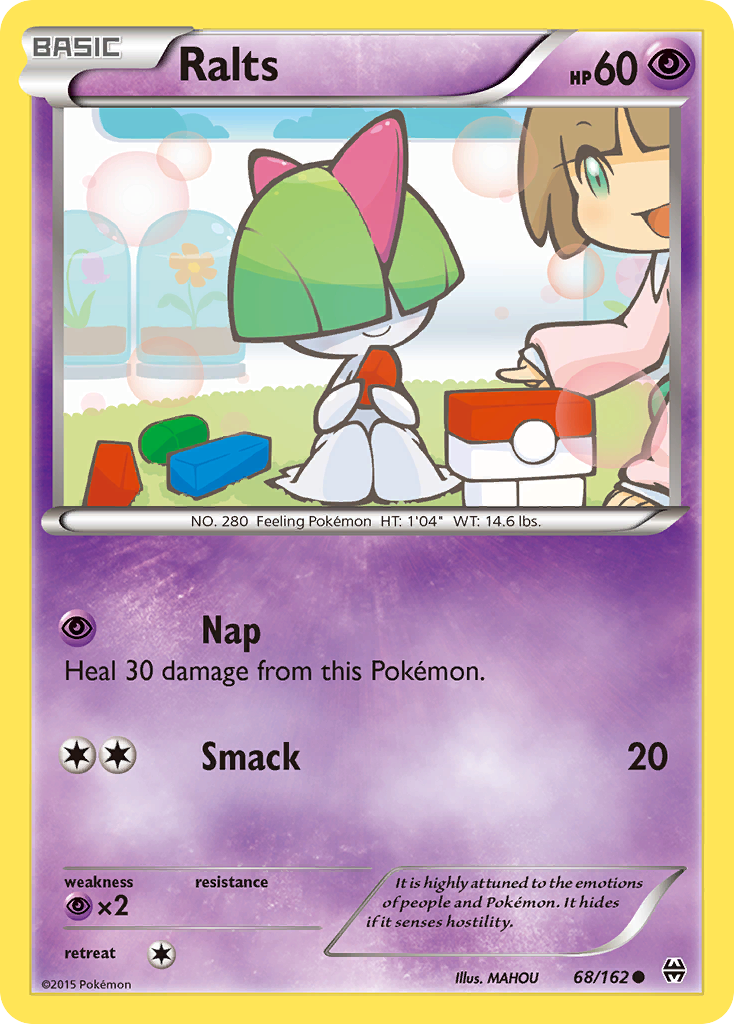 Ralts (68/162) [XY: BREAKthrough] - Comfy Hobbies