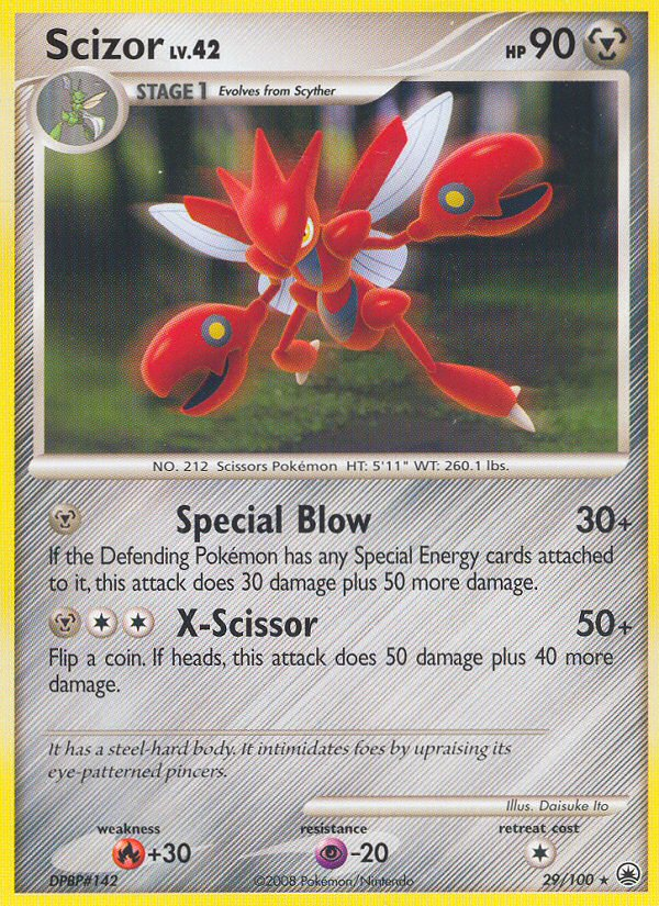 Scizor (29/100) [Diamond & Pearl: Majestic Dawn] - Comfy Hobbies