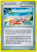 Crystal Beach (75/100) (Stamped) [EX: Crystal Guardians] - Comfy Hobbies