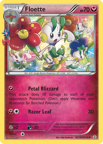 Floette (RC18/RC32) [XY: Generations] - Comfy Hobbies